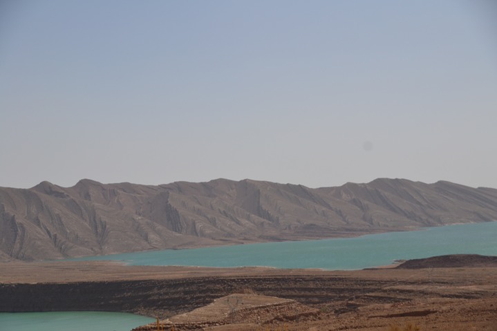 Water reservoir - drive to desert