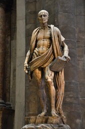 Milan Duomo - Not sure who this is suppose to be.  But it was interesting