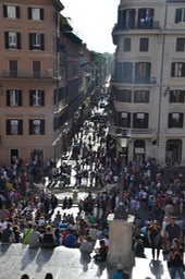 Top of Spanish Steps