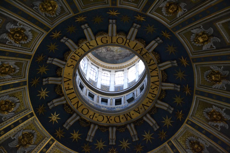 Inside Vatican Dome