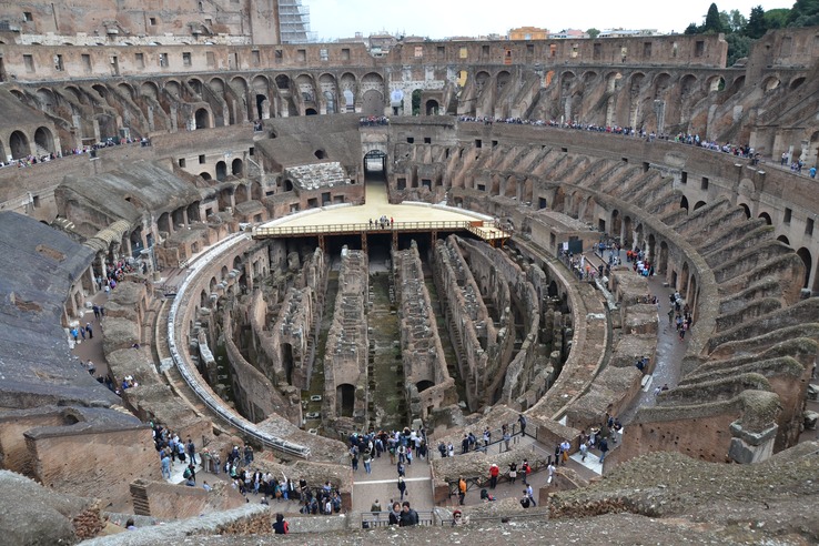 Middle tier of Coliseum