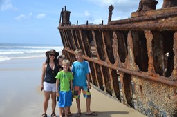 Fraser Island  - Shipwreck
