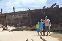 Fraser Island  - Shipwreck