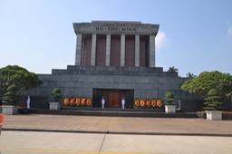 Grave where Ho Chi Minh is buried