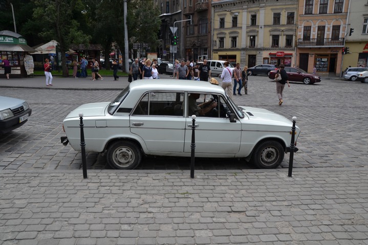 Typical Ukrainian Classic car