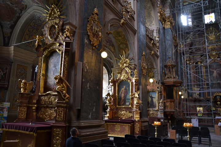 Lviv Jesuit Church closded from 1946 till 2011 being restored