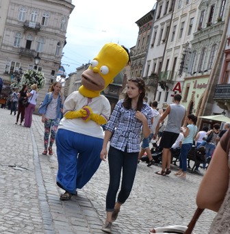 Homer in Lviv ???